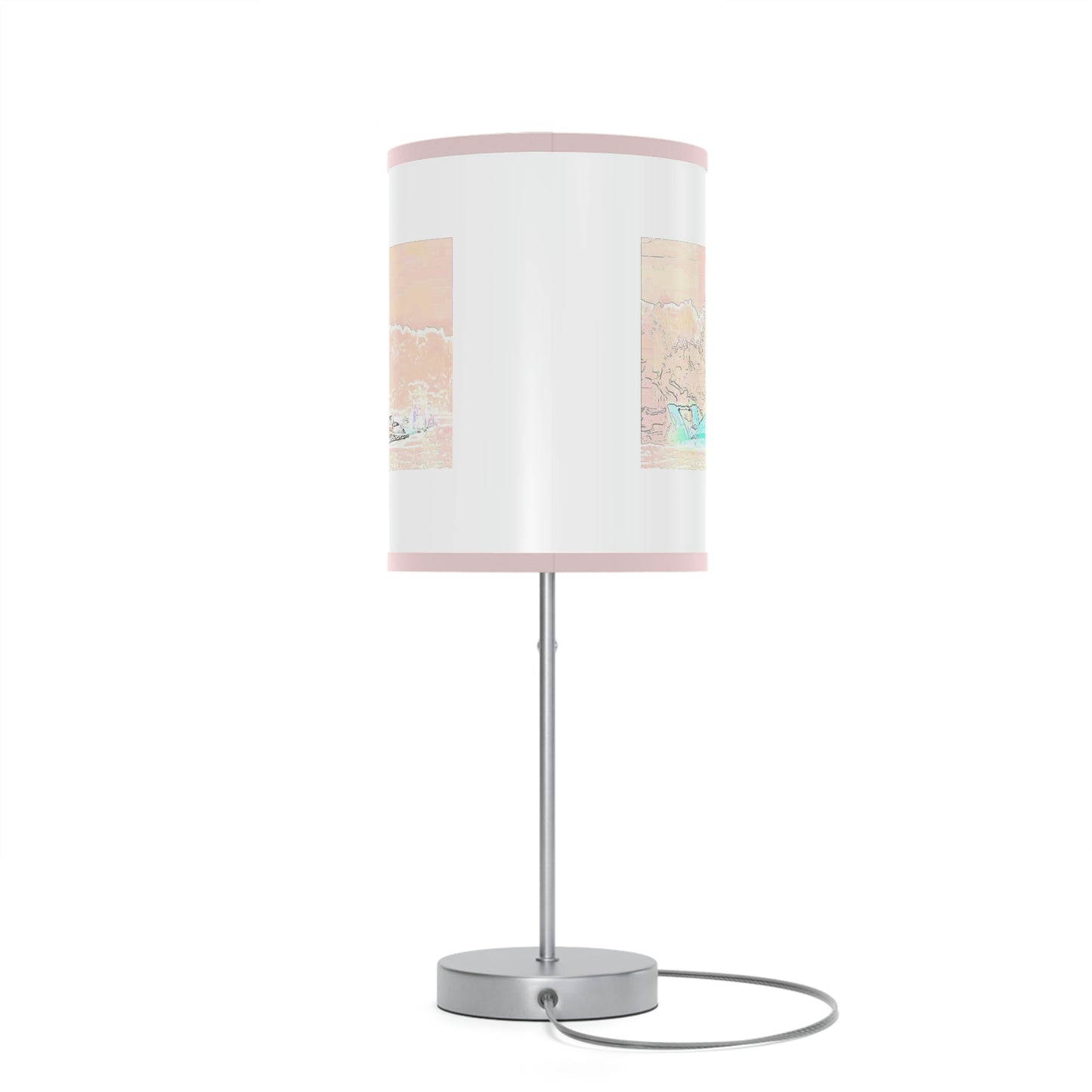 Lamp on a Stand, US|CA plug ... Seattle Columbia Cup On Lake Washington ... "Dave Wilcox Heads For The Win" ... Associate Gift-Photo ... Original Works ...