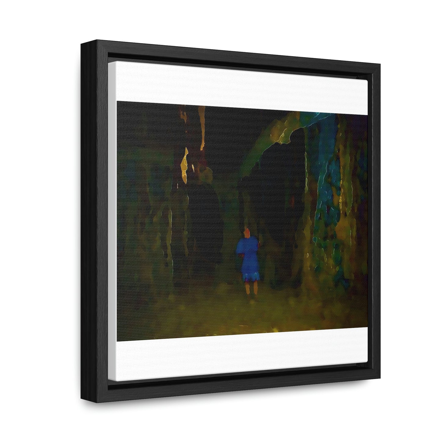 Gallery Canvas Wraps, Square Frame ... Jesuit Philosophy ... "In The Polynesian Banyans ..."