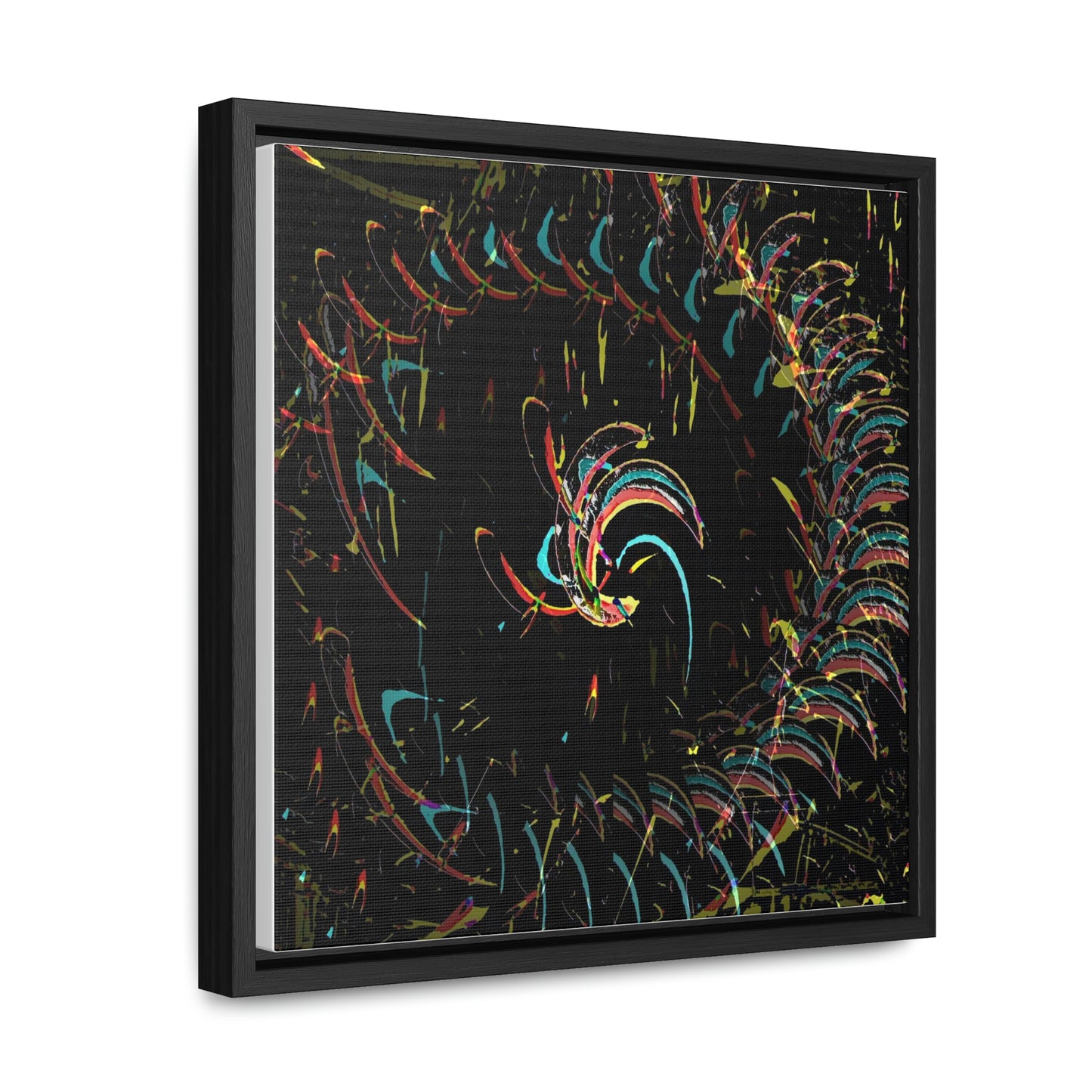 Gallery Canvas Wraps, Square Frame ... "Waning Moon" ... Central Idaho ... October 2022 ... Rendering Time: 22 Hours ... Original Works ...
