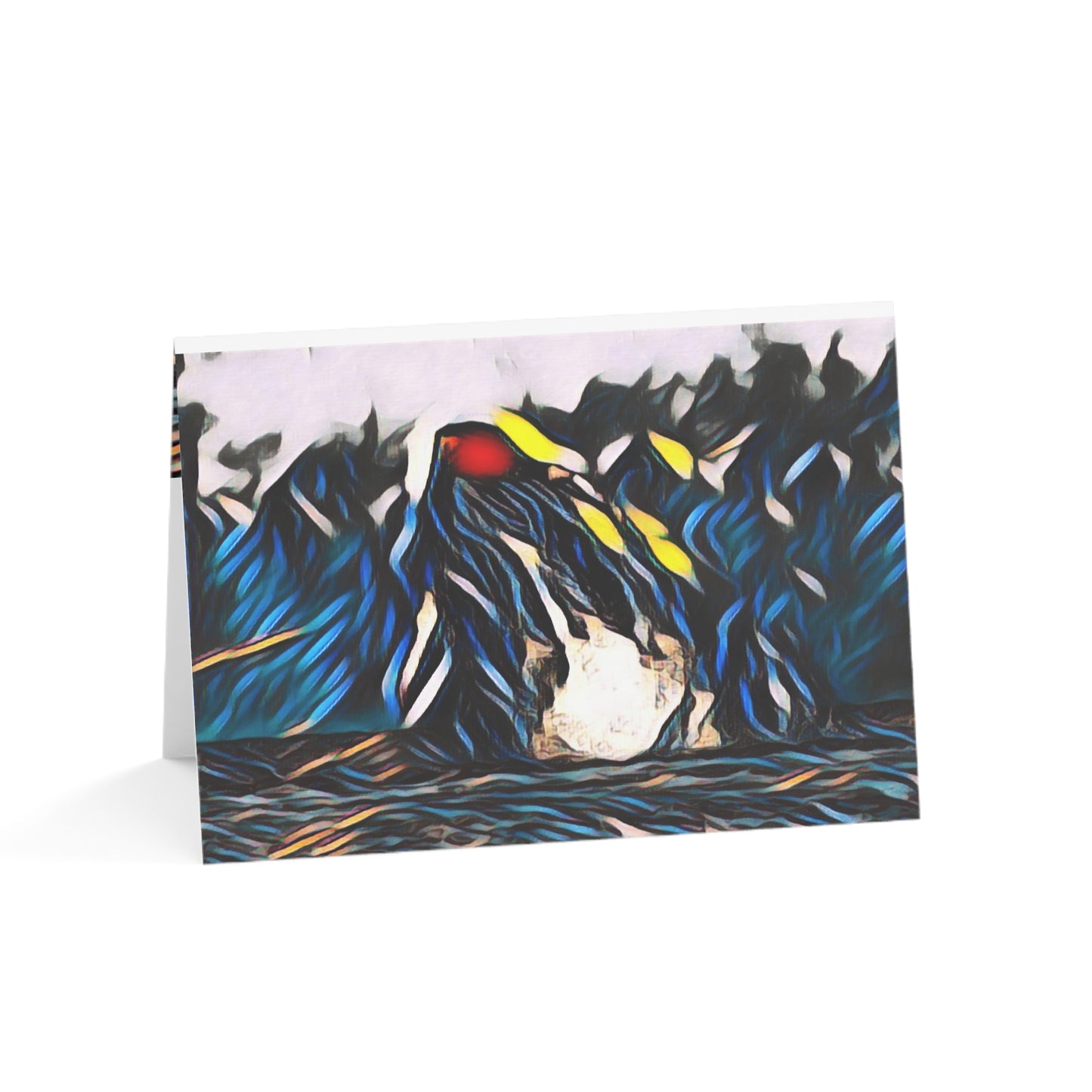 Greeting Cards (1, 10, 30, and 50pcs) ... "Ken's Favourite Humpback Breach" ... Circa: 21st Century ... Maui, HI ... Original Works ...