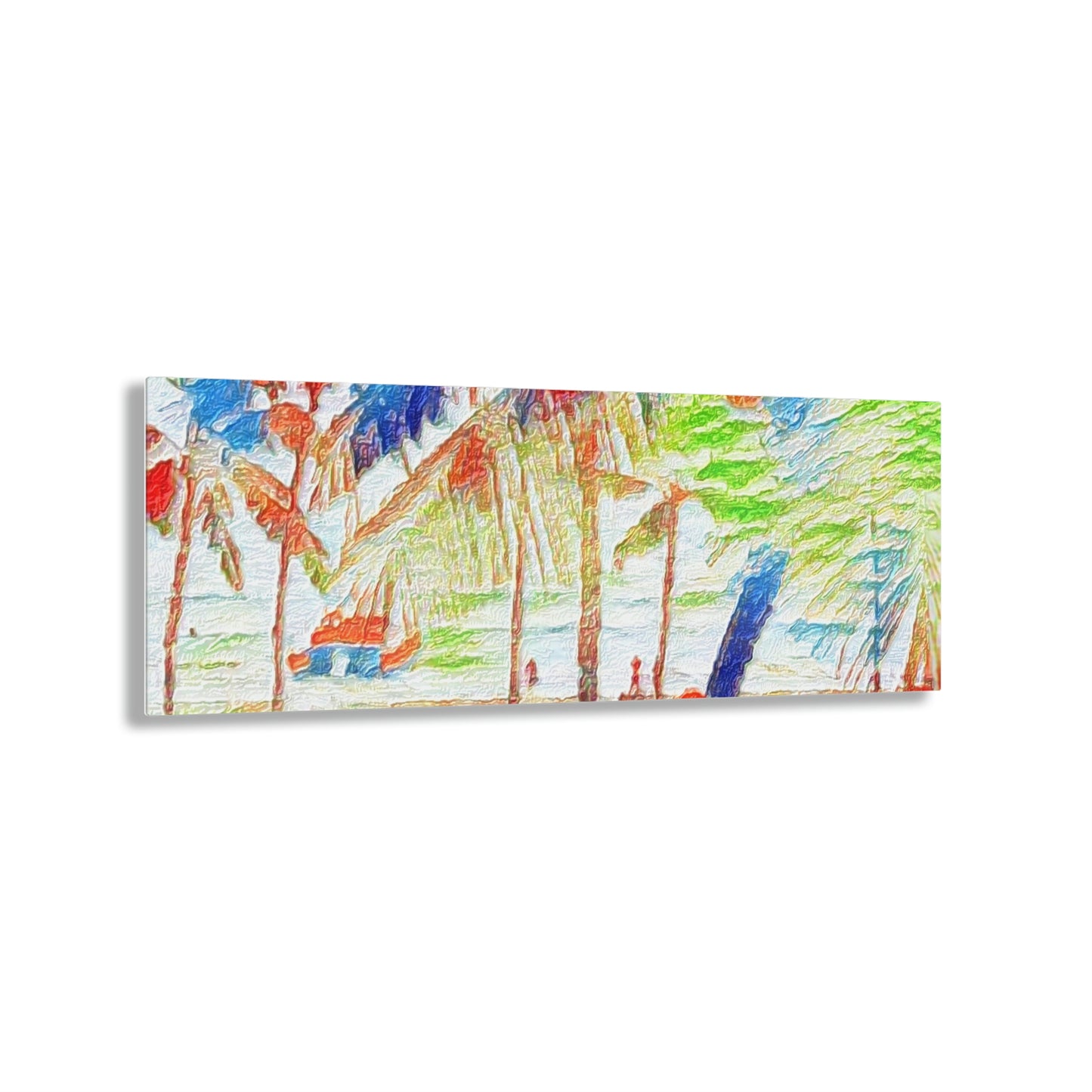 Acrylic Prints ... "The Royal Hawai'ian: Waikiki Beach_Beach" ... Honolulu, HI ... Ocotber 2014 (Halloween) ... Original Works ...