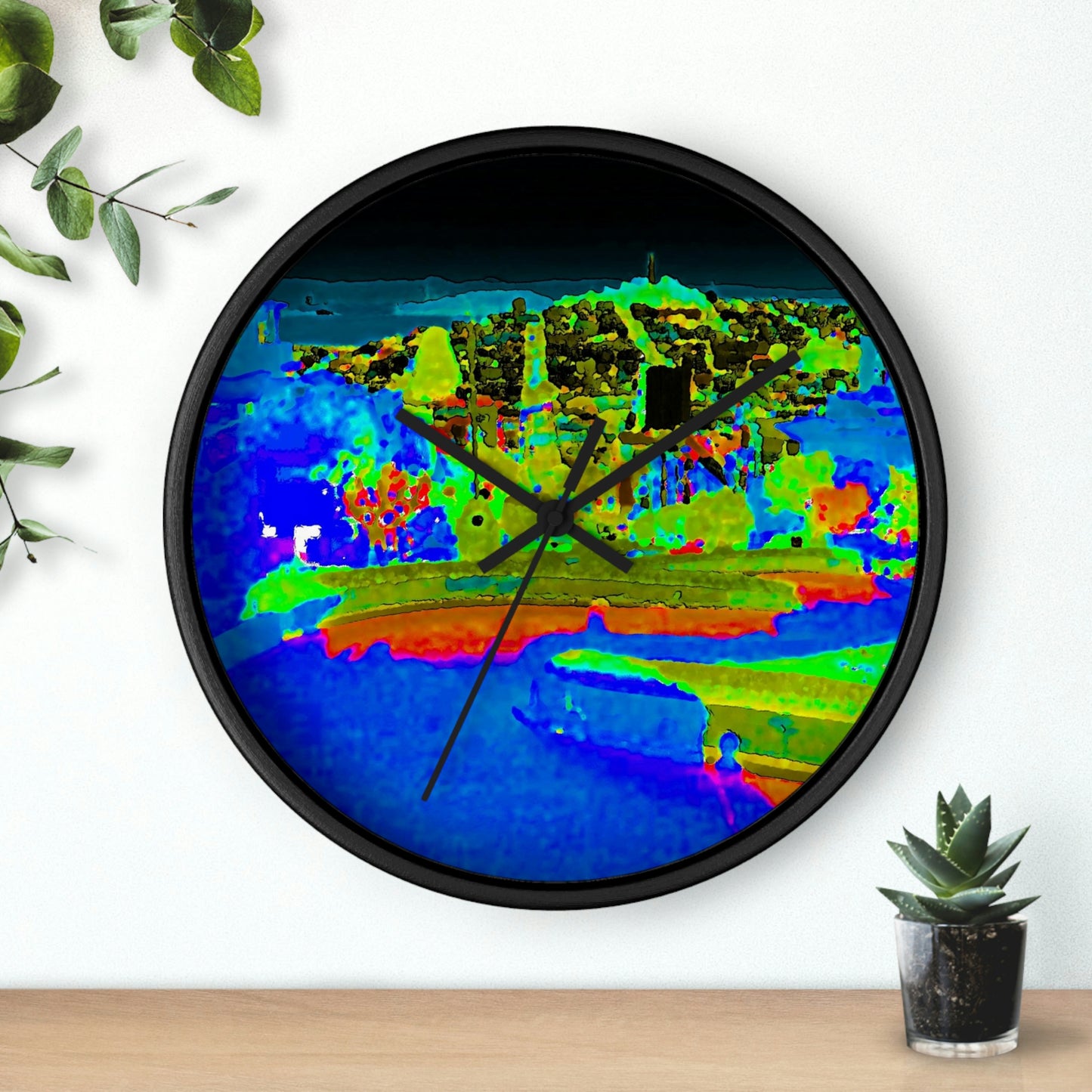 Wall clock ... "Lombard Street San Francisco, CA, USA" ... Family Archives 1970's ... Original Works ...