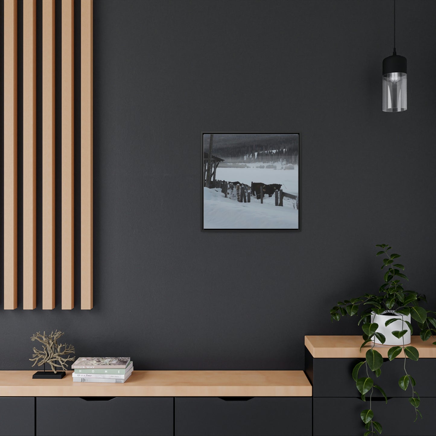 Gallery Canvas Wraps, Square Frame