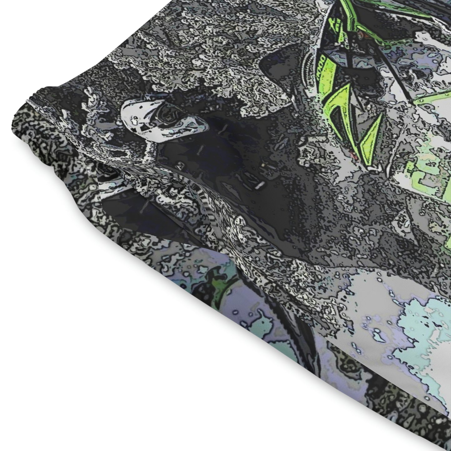 Men's Elastic Beach Shorts (AOP) ... Come Fly With The Professionals ... CIP-Airways ... 'Getting-Er-Done' ... Original Works ... December 2022 ...