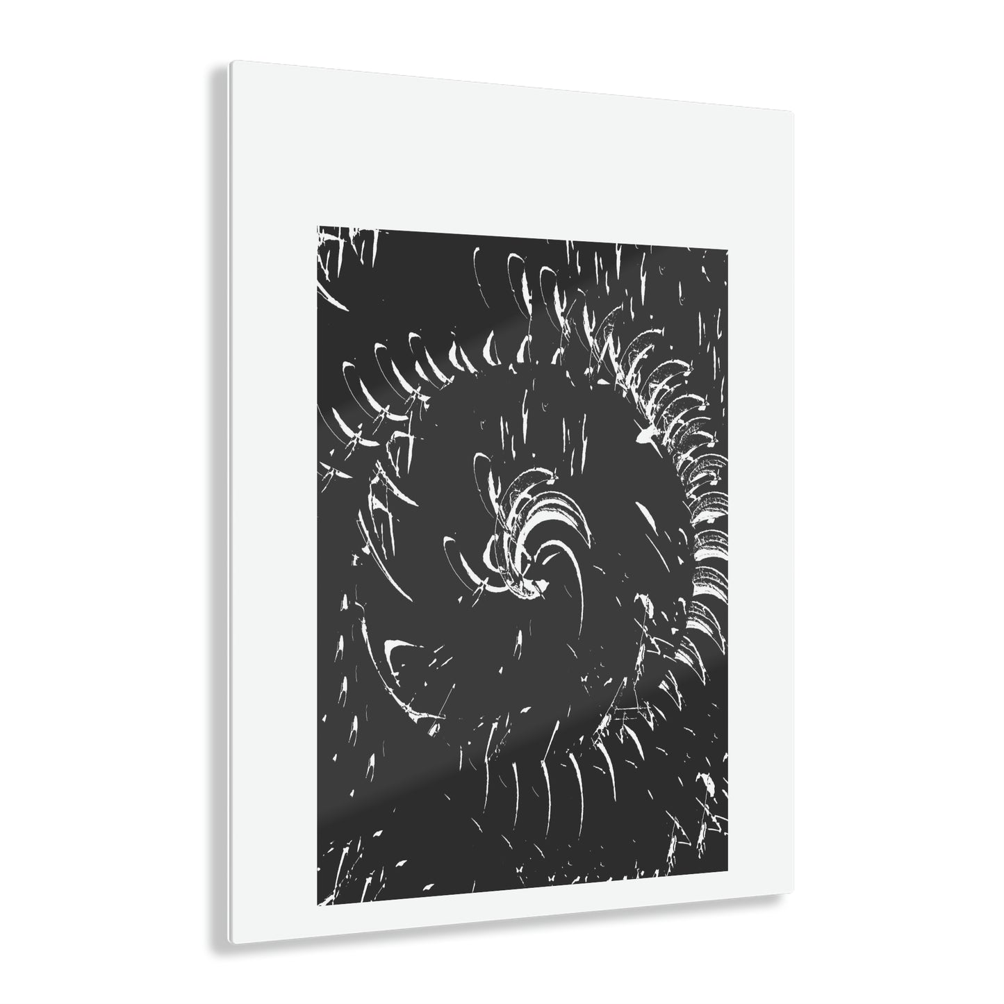 Acrylic Prints ... "Waning Moon" ... Central Idaho ... October 2022 ... Rendering Time: 22 Hours ... Original Works ...