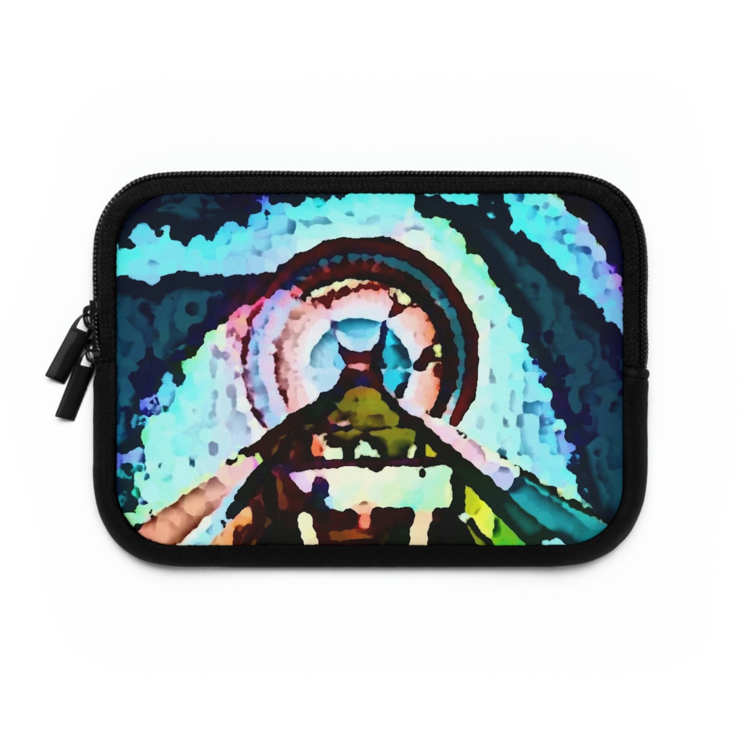 Laptop Sleeve ... "Seattle's World Fair" ... Below Space Needle 'Looking Up' ... On A Very Rainy Morning (Father's Family Photo). ... Original ...