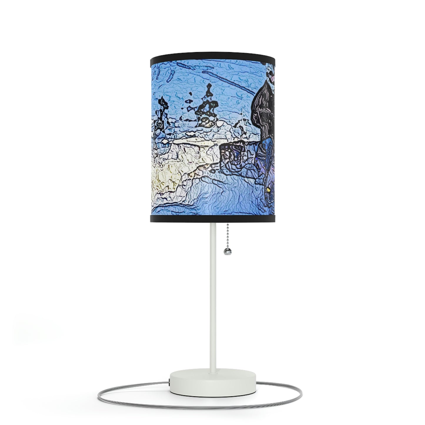 Lamp on a Stand, US|CA plug ... Blasting Through-The-Powder ... 'Central Idaho Mounains ... ' 2Dec22 ...