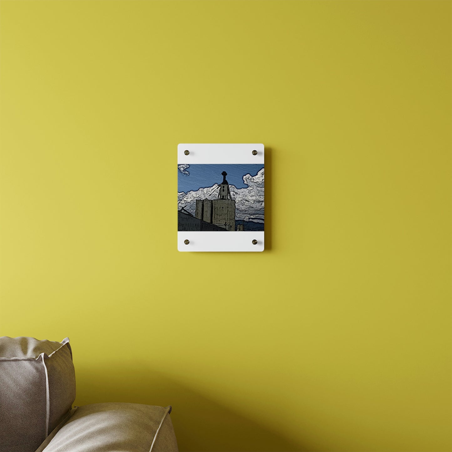 Acrylic Wall Art Panels ... "ICP: Idaho County Propane ... 'Production Facilities Grangeville, Idaho' ... "  Original Works: Rendering Time: 10 Hours ...