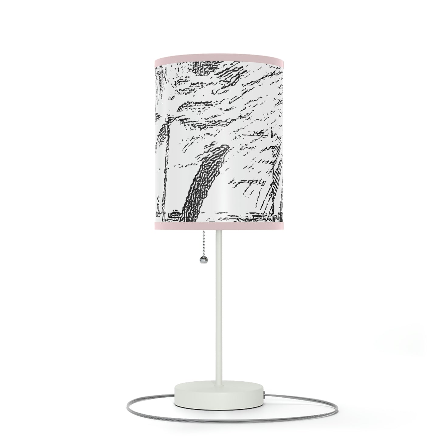 Lamp on a Stand, US|CA plug ... "The Royal Hawai'ian: Waikiki Beach_Beach" ... Honolulu, HI ... Ocotber 2014 (Halloween) ... Original Works ...
