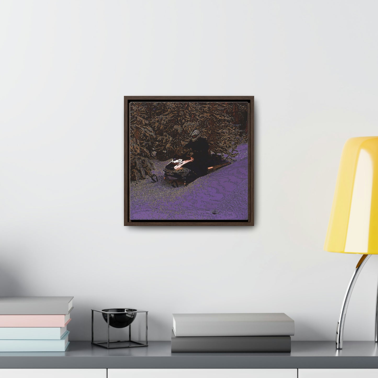 Gallery Canvas Wraps, Square Frame ... Yep ... "Another Day ... Riding Through The Wilderness ... " ... February 2023 ... Original Works ...