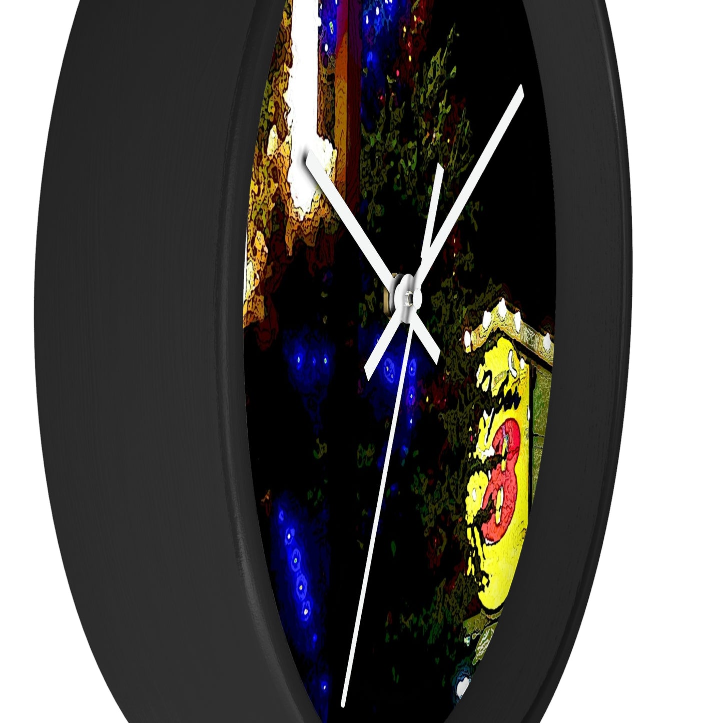 Wall clock ... A Very Nice Super-8 'On The Praire' ... Grangeville, Idaho ... Jan23 ... Original Works ...