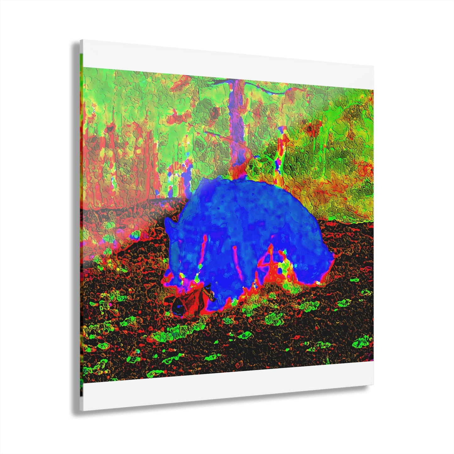 Acrylic Prints (French Cleat Hanging) ... RCY: "Rhett Creek Yogi ... '500 Lbs Of Autumn Season Hunger' ..."  ... September 2022 ... Central Idaho ... Original Works ...