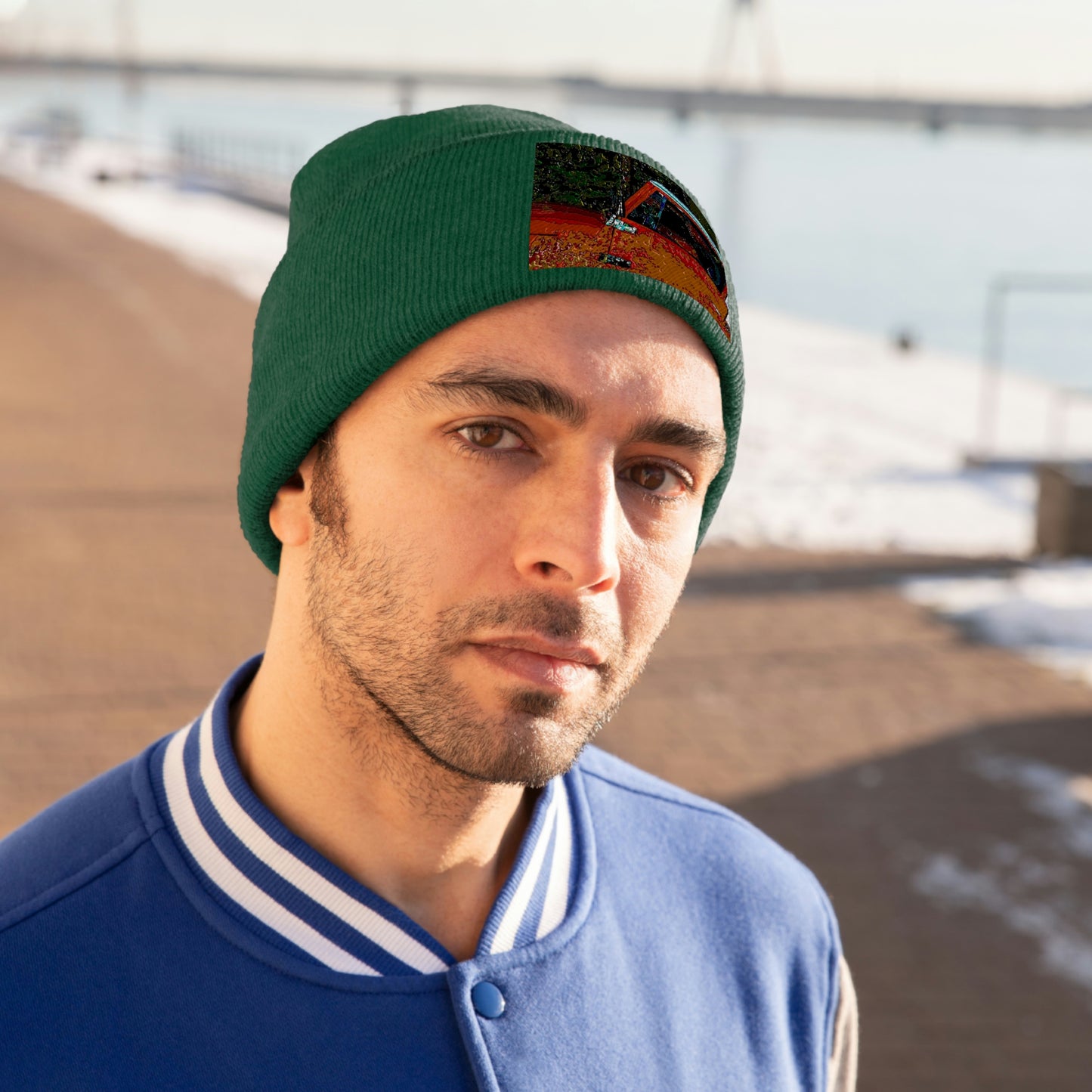 Knit Beanie ... How-To-Drive-Idaho's-Mountain_Roads ... "Like A Professional" ... "Truckin' Like The Doo-Dah-Man" ...