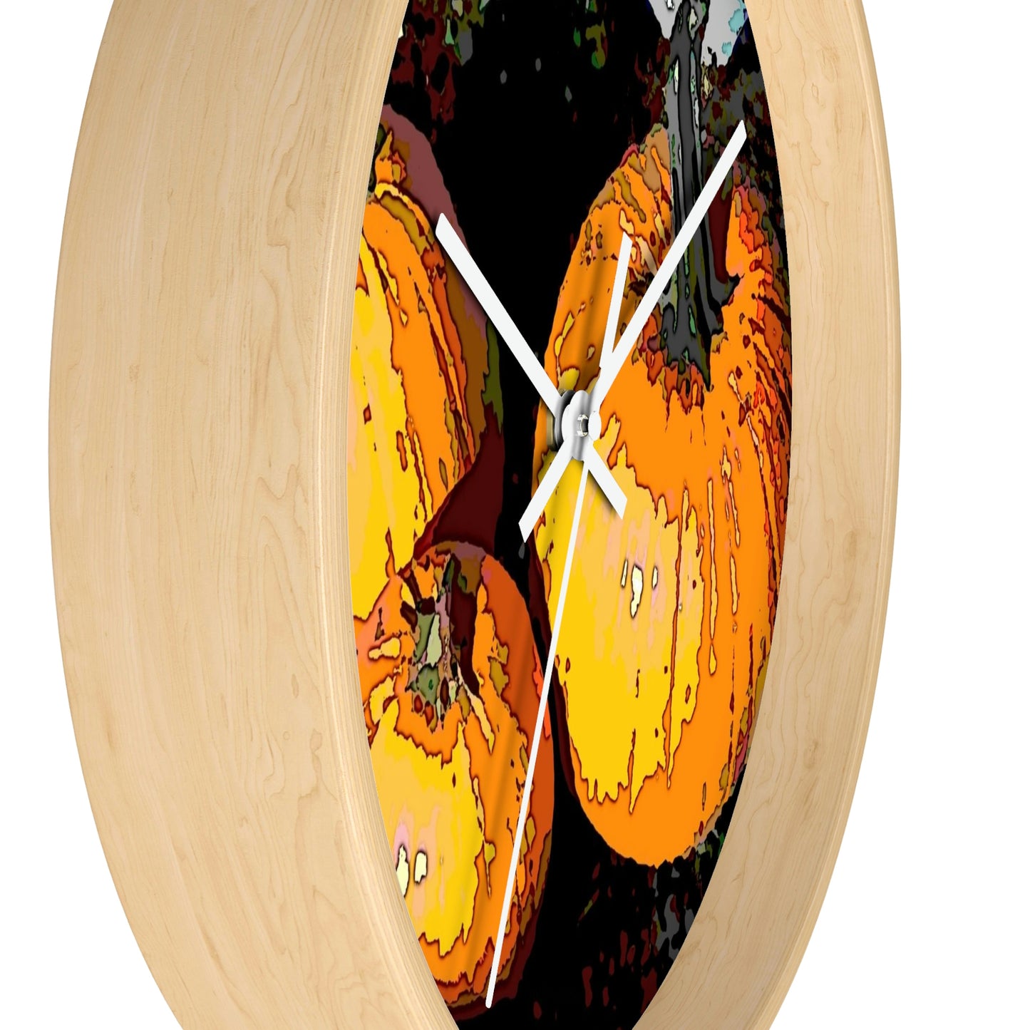 Wall clock ... "A Pumpkin Patch 'To-Keep-Track-Of'." ...