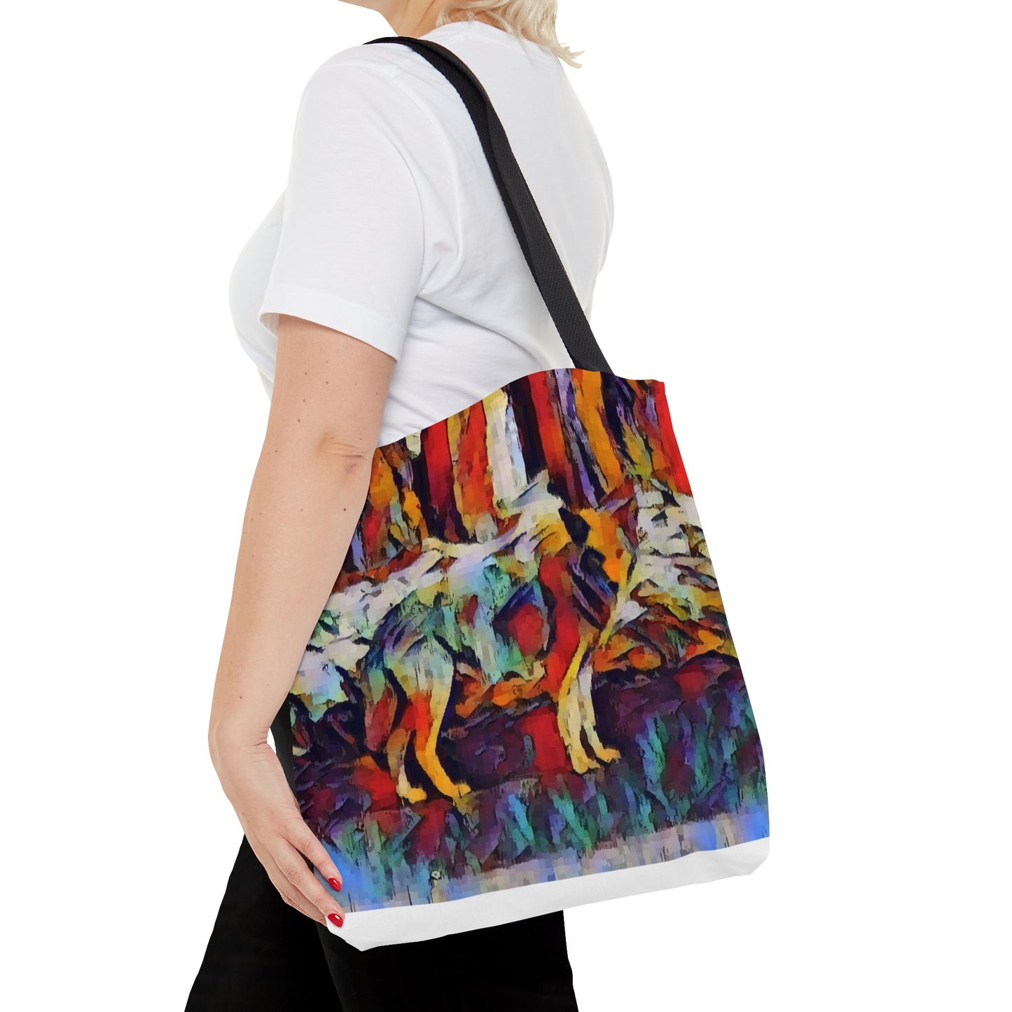 Tote Bag (AOP) ... Coyote ... "Yosemite Valley: Circa May23 ... KPH Base Photo" ... Original Works ...
