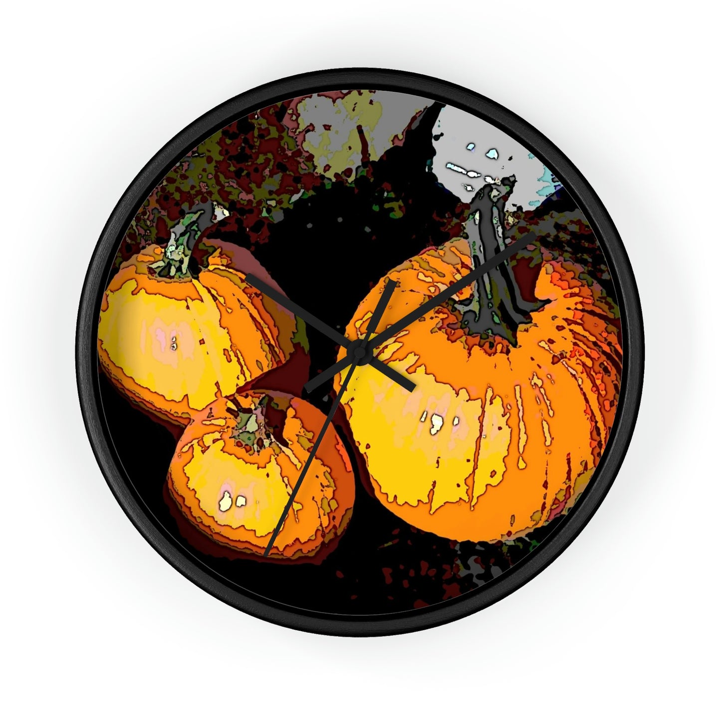 Wall clock ... "A Pumpkin Patch 'To-Keep-Track-Of'." ...