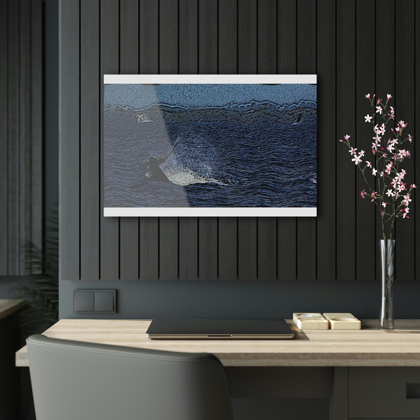 Acrylic Prints ... "A Trio Of Humpback Joy" ...  Maui, HI ... April Fools Day ... 1Apr23 ... Original Works - Family Archives ...
