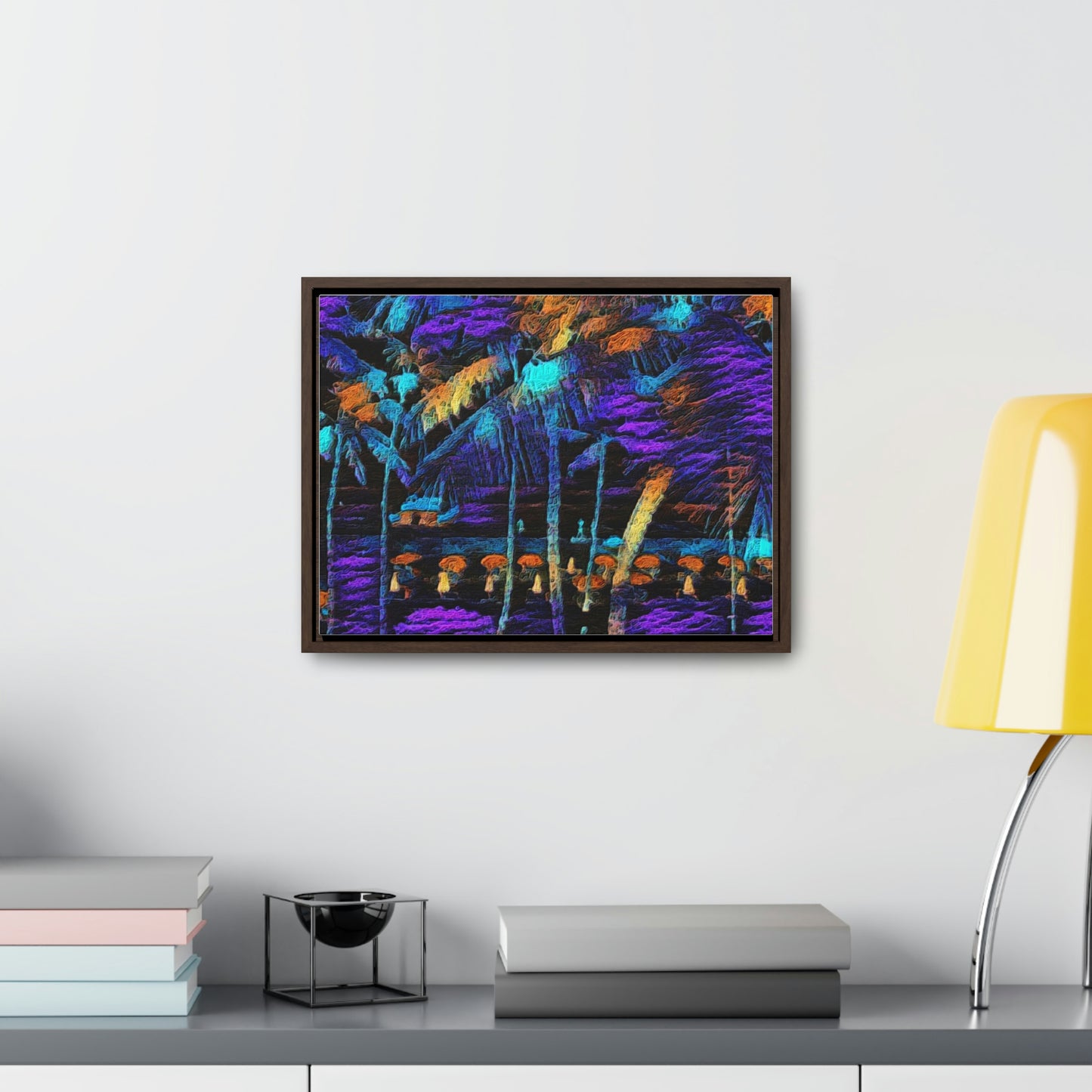 Gallery Canvas Wraps, Horizontal Frame ... "The Royal Hawai'ian: Waikiki Beach_Beach" ... Honolulu, HI ... Ocotber 2014 (Halloween) ... Original Works ...