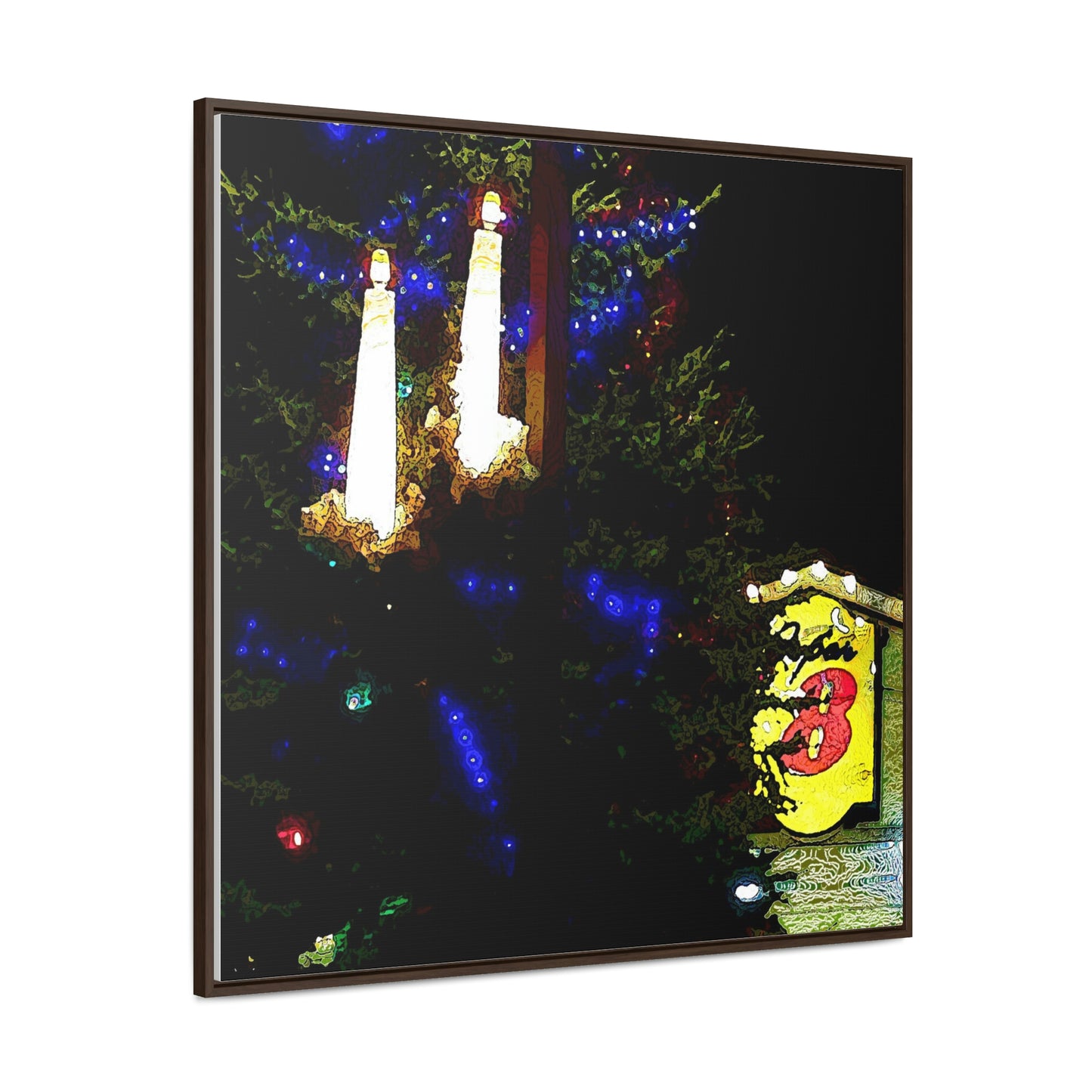 Gallery Canvas Wraps, Square Frame ... A Very Nice Super-8 'On The Praire' ... Grangeville, Idaho ... Jan23 ... Original Works ...