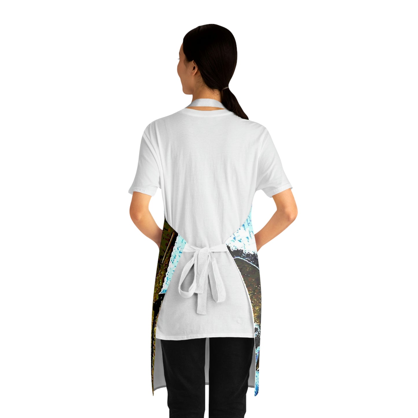 Apron (AOP) ... Walikng The Streets & Alleys ... 'Strolling The Canals ... '  ... Original Works  ...