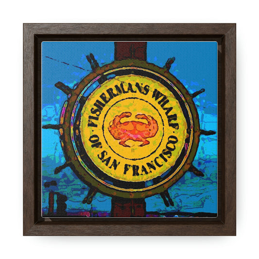 Gallery Canvas Wraps, Square Frame ...  "No.9 Fishermen's Grotto - Fishermen's Wharf, SF, California" ... Family Archives: 1970's ... Original Works ...