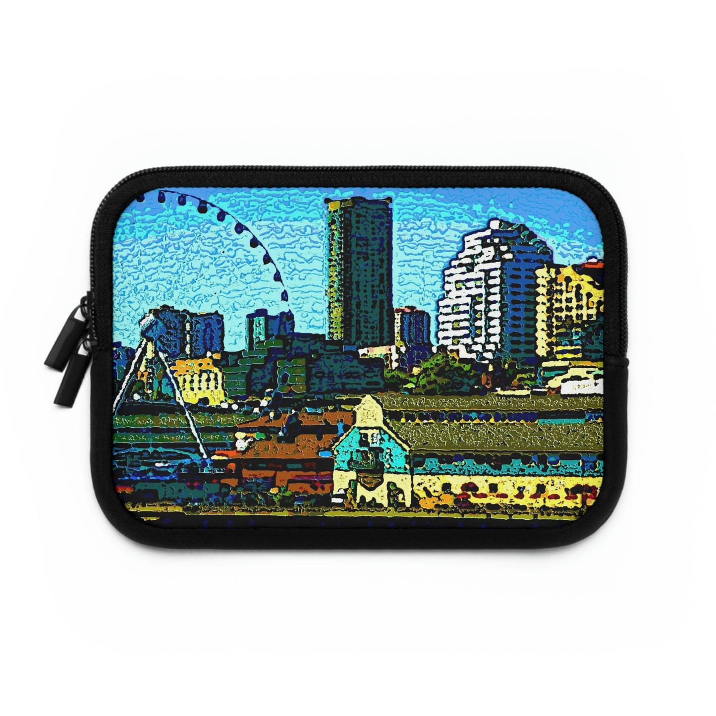 Laptop Sleeve ... That Classic Wheel ... 'Seattle's Wheel' ... & Old Classic Waterside Vendors ...  'Family Archives' ... Original Works ...
