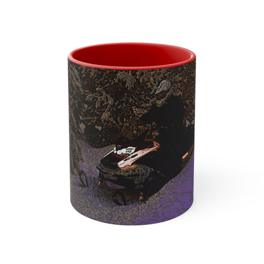 Accent Coffee Mug, 11oz ... Yep ... "Another Day ... Riding Through The Wilderness ... " ... February 2023 ... Original Works ...