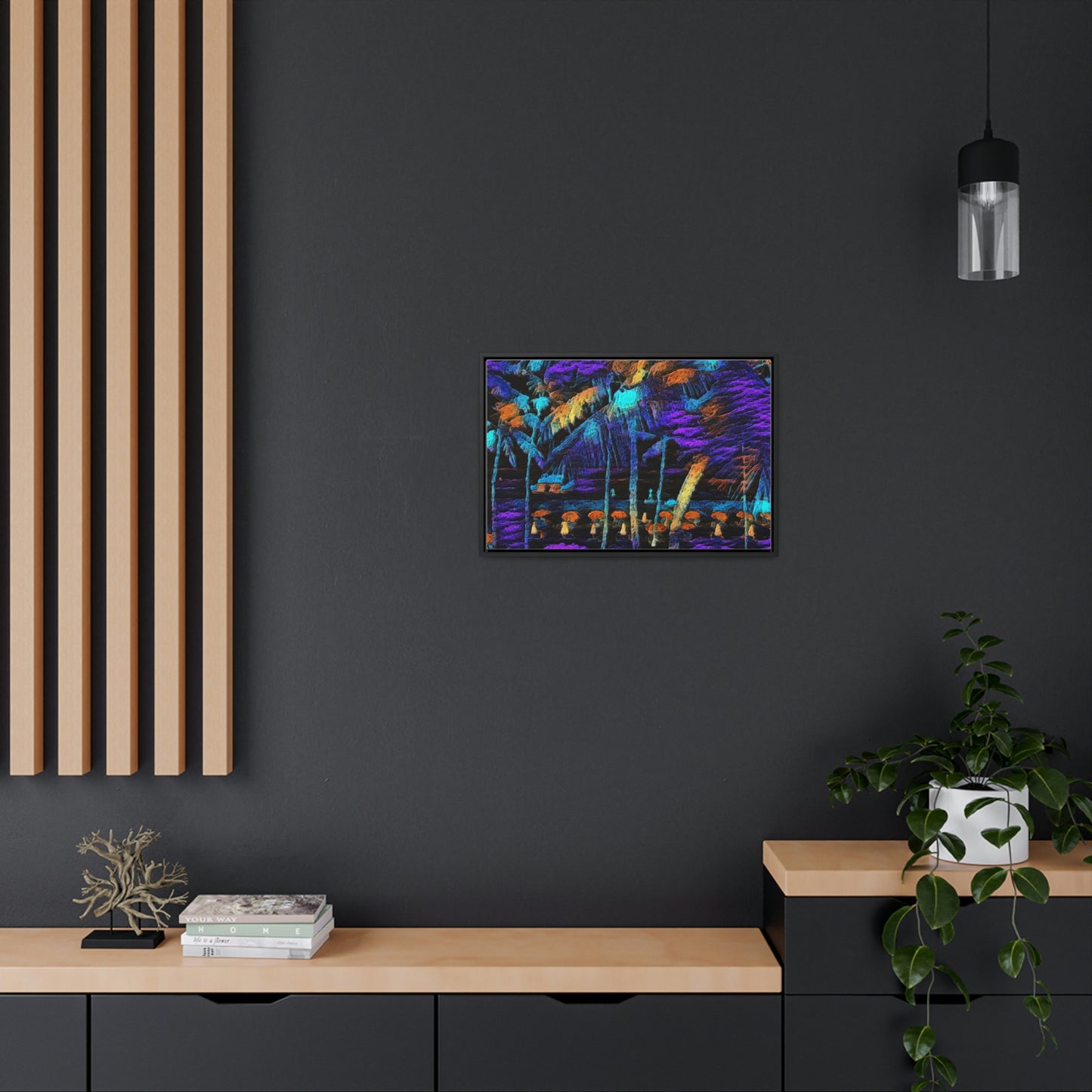 Gallery Canvas Wraps, Horizontal Frame ... "The Royal Hawai'ian: Waikiki Beach_Beach" ... Honolulu, HI ... Ocotber 2014 (Halloween) ... Original Works ...