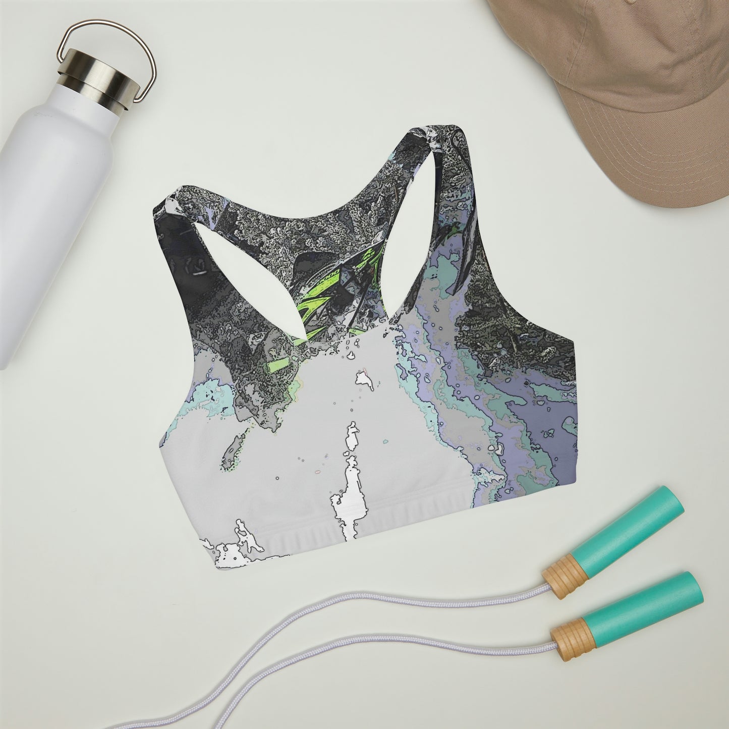 Girls' Double Lined Seamless Sports Bra ... Come Fly With The Professionals ... CIP-Airways ... 'Getting-Er-Done' ... Original Works ... December 2022 ...