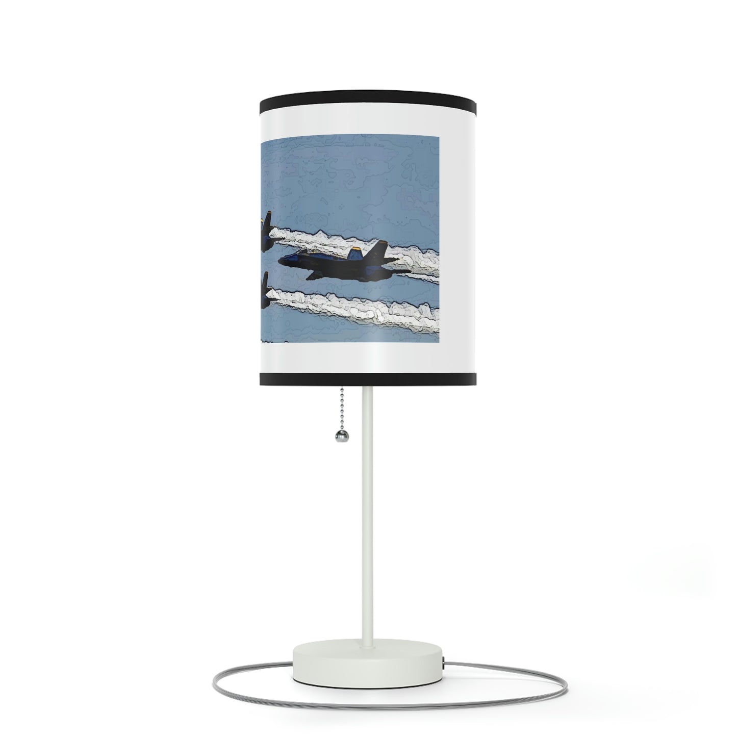 Lamp on a Stand, US|CA plug ... Seattle Seafair ..."Blue Angels Run Over Lake Washington" ... Circa Mid 1980's ... Dr FJ Holt ... Original Works ...