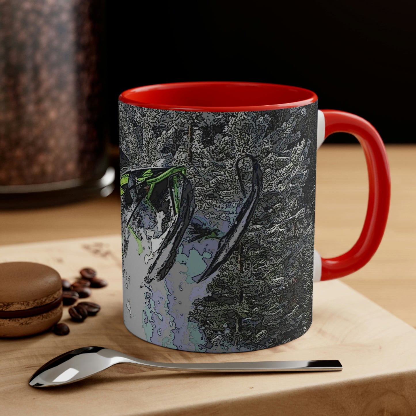 Accent Coffee Mug, 11oz ... Come Fly With The Professionals ... CIP-Airways ... 'Getting-Er-Done' ... Original Works ... December 2022 ...