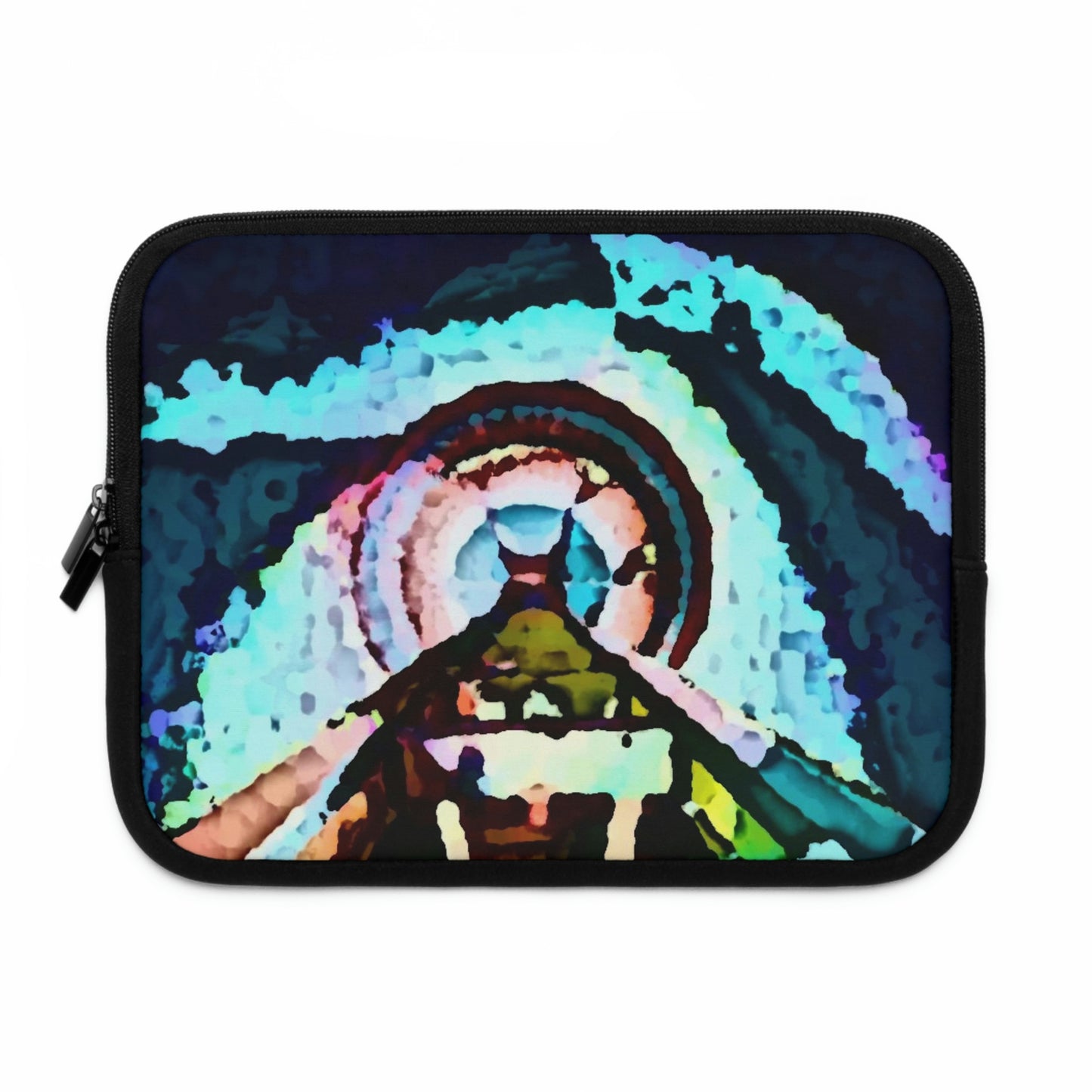 Laptop Sleeve ... "Seattle's World Fair" ... Below Space Needle 'Looking Up' ... On A Very Rainy Morning (Father's Family Photo). ... Original ...