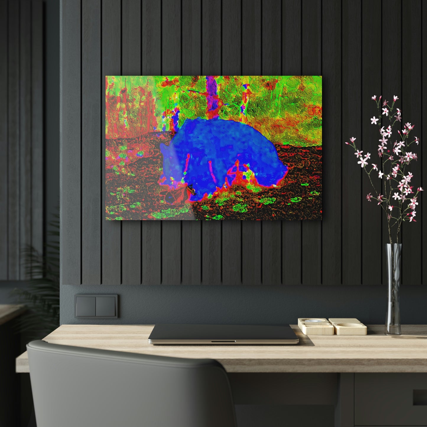 Acrylic Prints ... RCY: "Rhett Creek Yogi ... '500 Lbs Of Autumn Season Hunger' ..."  ... September 2022 ... Central Idaho ... Original Works ...