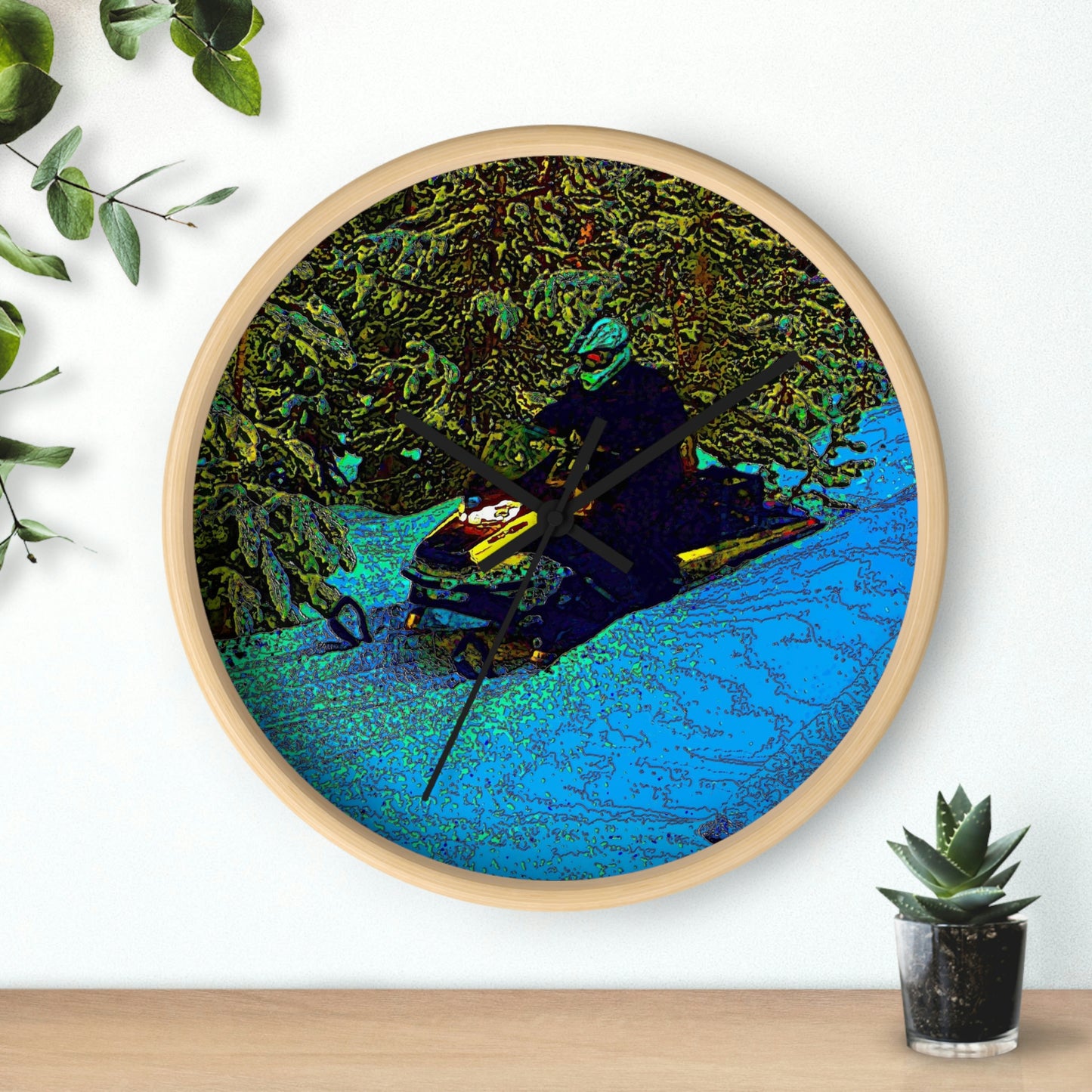 Wall clock ... Yep ... "Another Day ... Riding Through The Wilderness ... " ... February 2023 ... Original Works ...