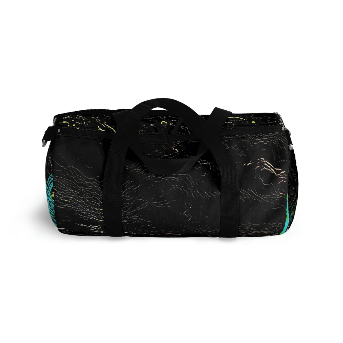 Duffel Bag ...  "Snow Vehicle In Snow Storm At-Rest" ... Circa 12Mar23 ... Central Idaho ... 18-Hours Rendering Time: Original Works ...