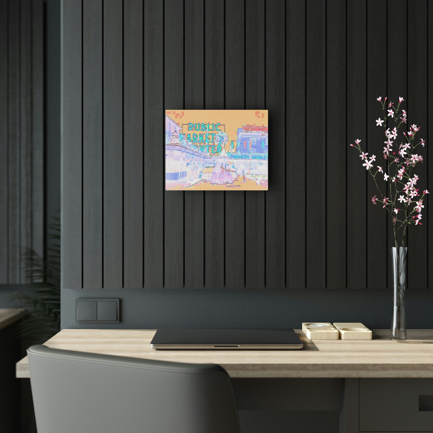 Acrylic Prints ... "Seattle's PPM: Pike-Place-Market" ... I Remember That Day ... The Photo Shoot ... 'It Was Snowing' ... Original Works ...