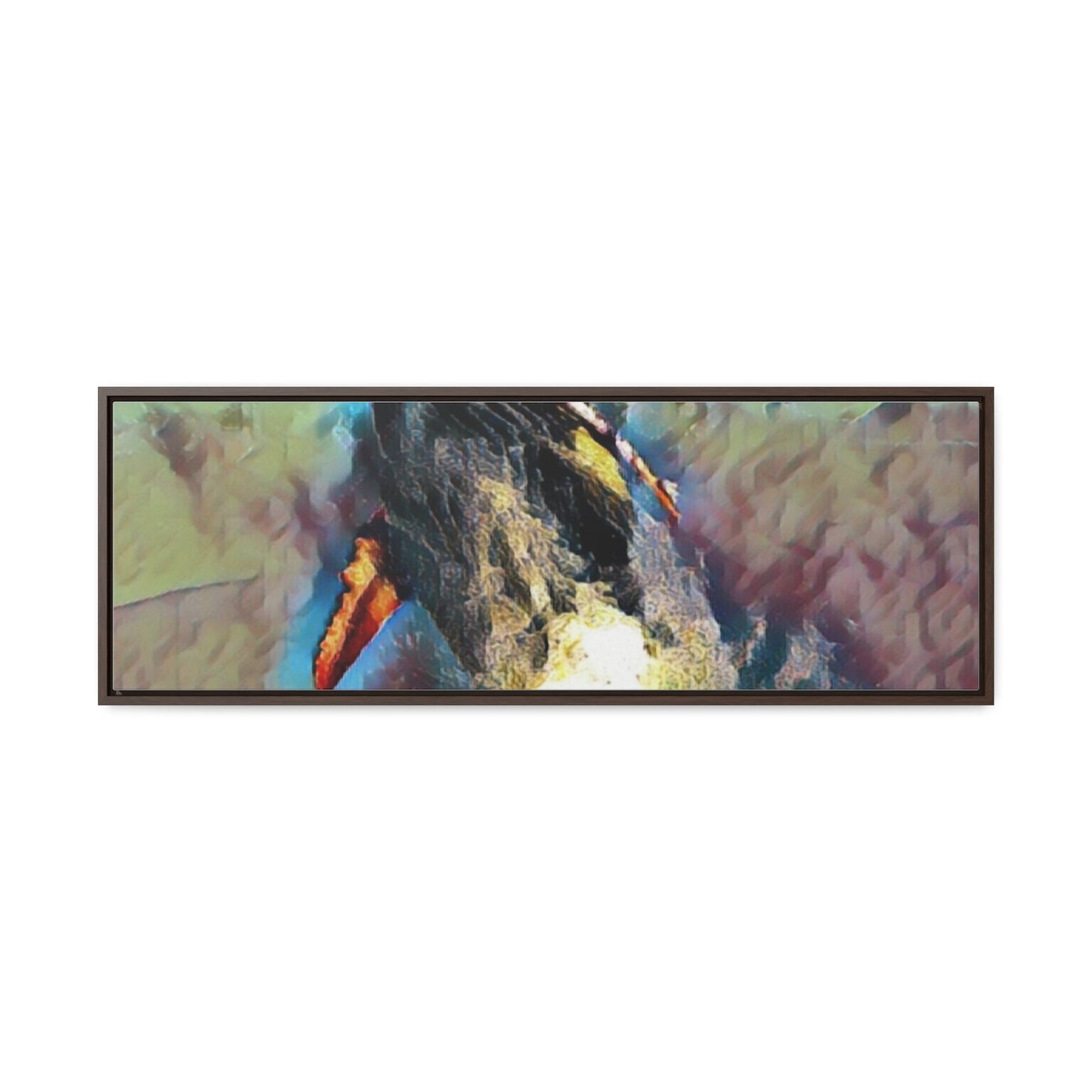 Gallery Canvas Wraps, Horizontal Frame ... An Extraordinary Humpback Breach ... 'With Explosive Energy' ... Family Archives (KPH) ... Circa: 21st Century. Maui, HI ... Original Works ...
