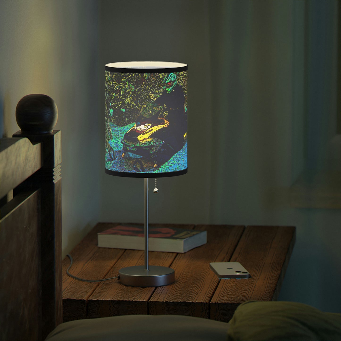 Lamp on a Stand, US|CA plug ... Yep ... "Another Day ... Riding Through The Wilderness ... " ... February 2023 ... Original Works ...