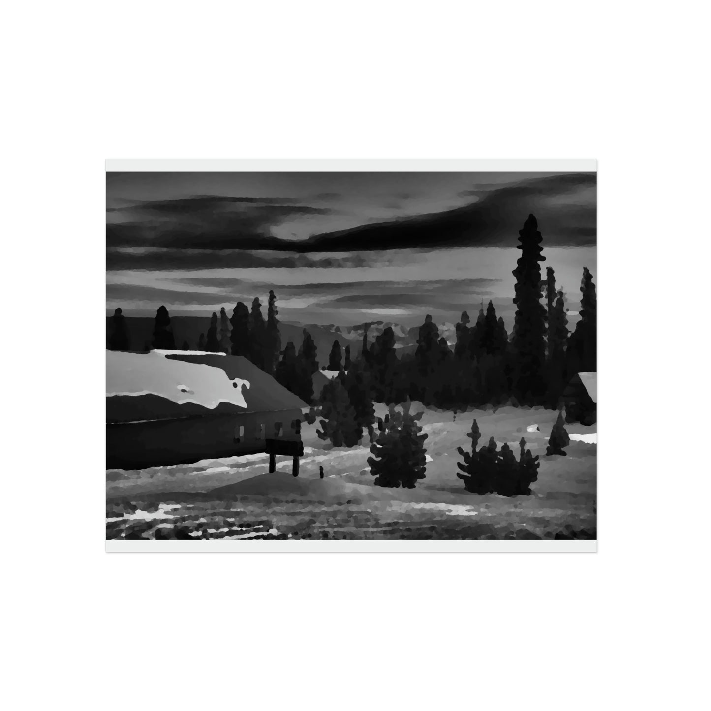 Aluminum Composite Panels ... On The Western Front ... "The Western Flank Of The Rocky Mountains" ... November 2021 ... Original Works ... (Oilification_Heavy) ...
