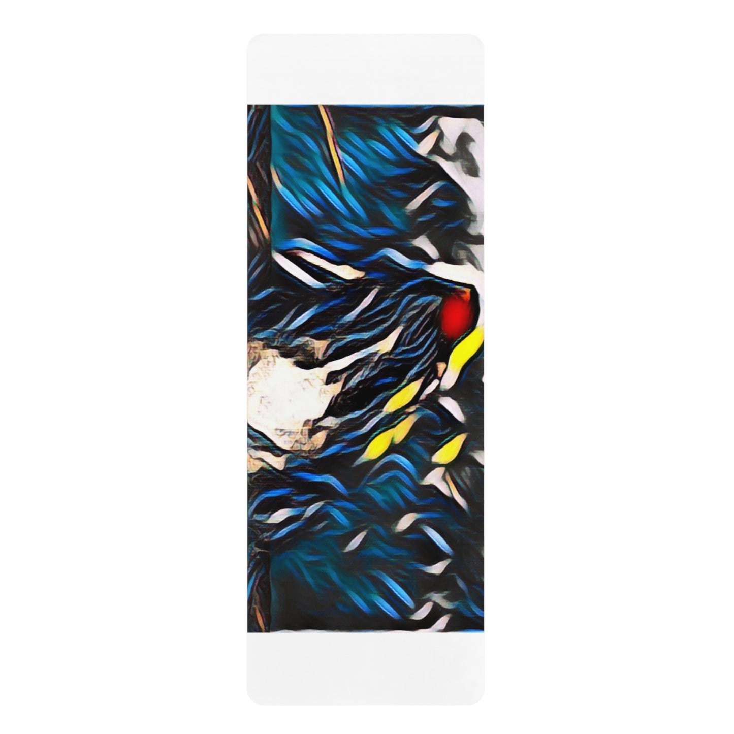 Rubber Yoga Mat ... "Ken's Favourite Humpback Breach" ... Circa: 21st Century ... Maui, HI ... Original Works ...