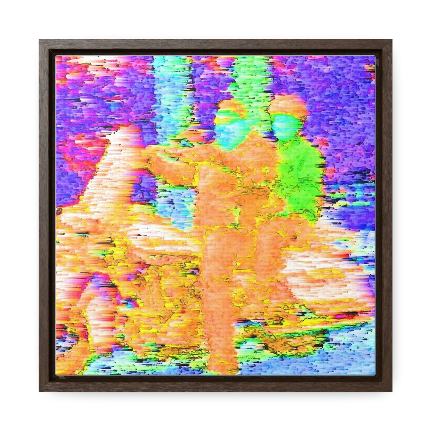 Gallery Canvas Wraps, Square Frame ...  "And 'I' Left His Dead A_s There By The Side-of-The-Road" ... Original Works ... (Grateful Dead: Me-And-My-Uncle)