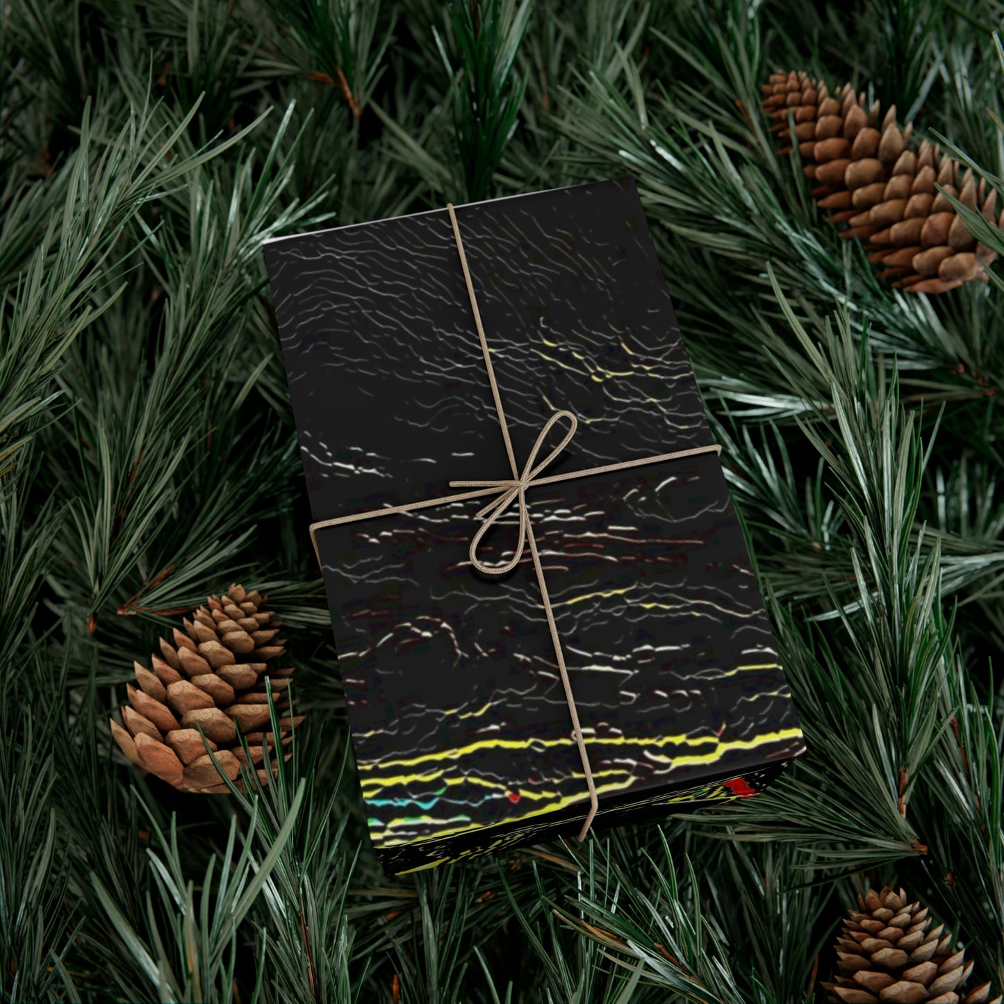 Gift Wrap Papers ... "Snow Vehicle In Snow Storm At-Rest" ... Circa 12Mar23 ... Central Idaho ... 18-Hours Rendering Time: Original Works ...