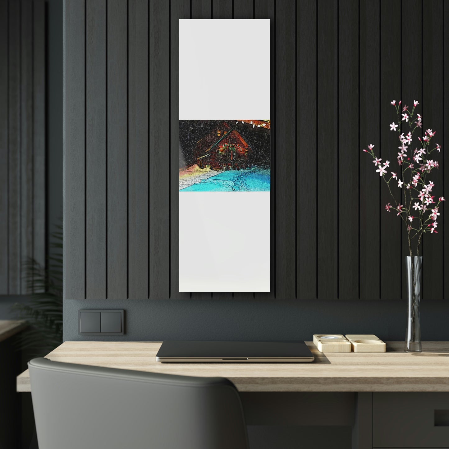 Acrylic Prints ... A Cold ... A Very Snowy ... "A Tranquil & Quiet Morning In Mountainous Central Idaho" ... Original Works ...