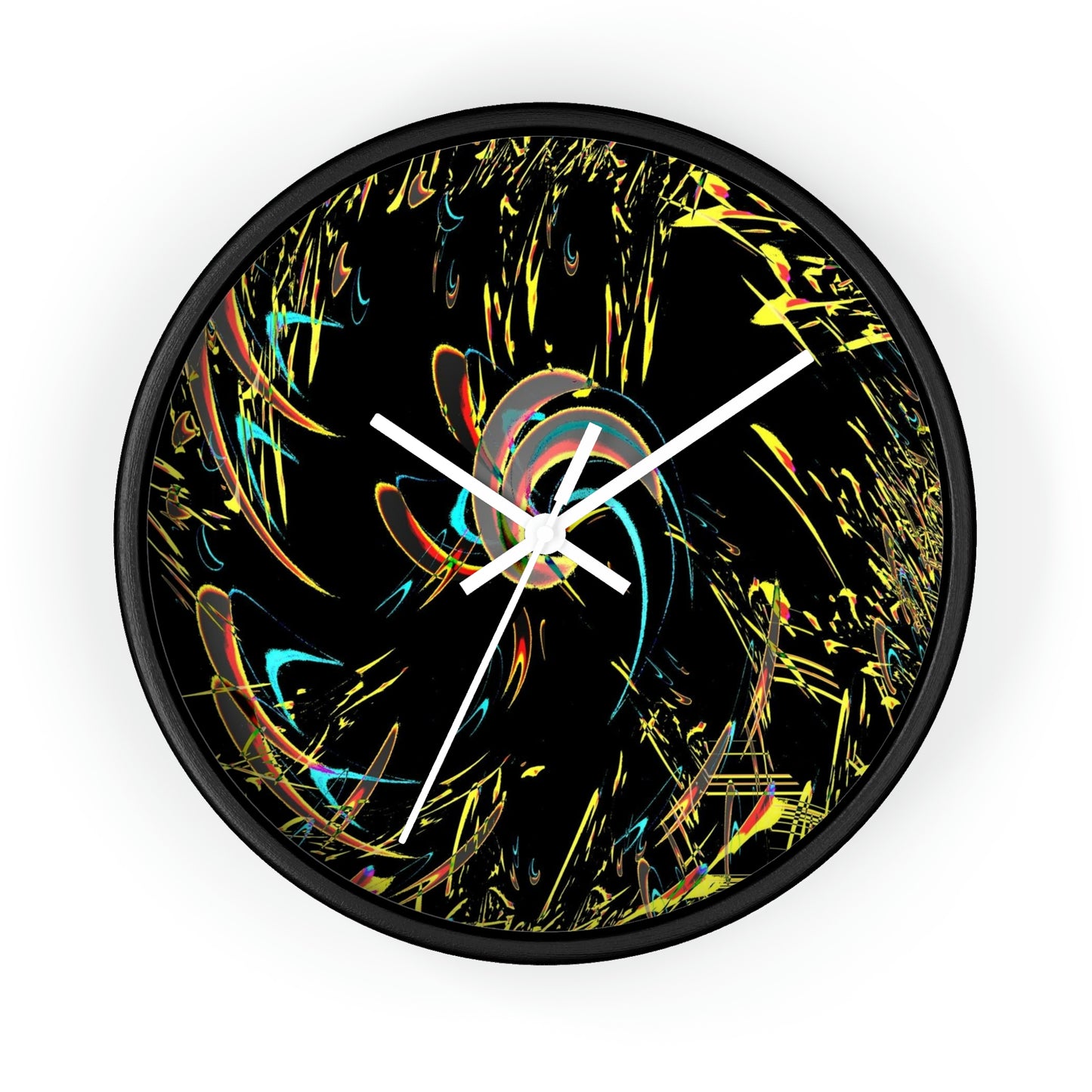 Wall clock ... "Waning Moon" ... Central Idaho ... October 2022 ... Rendering Time: 22 Hours ... Original Works ...