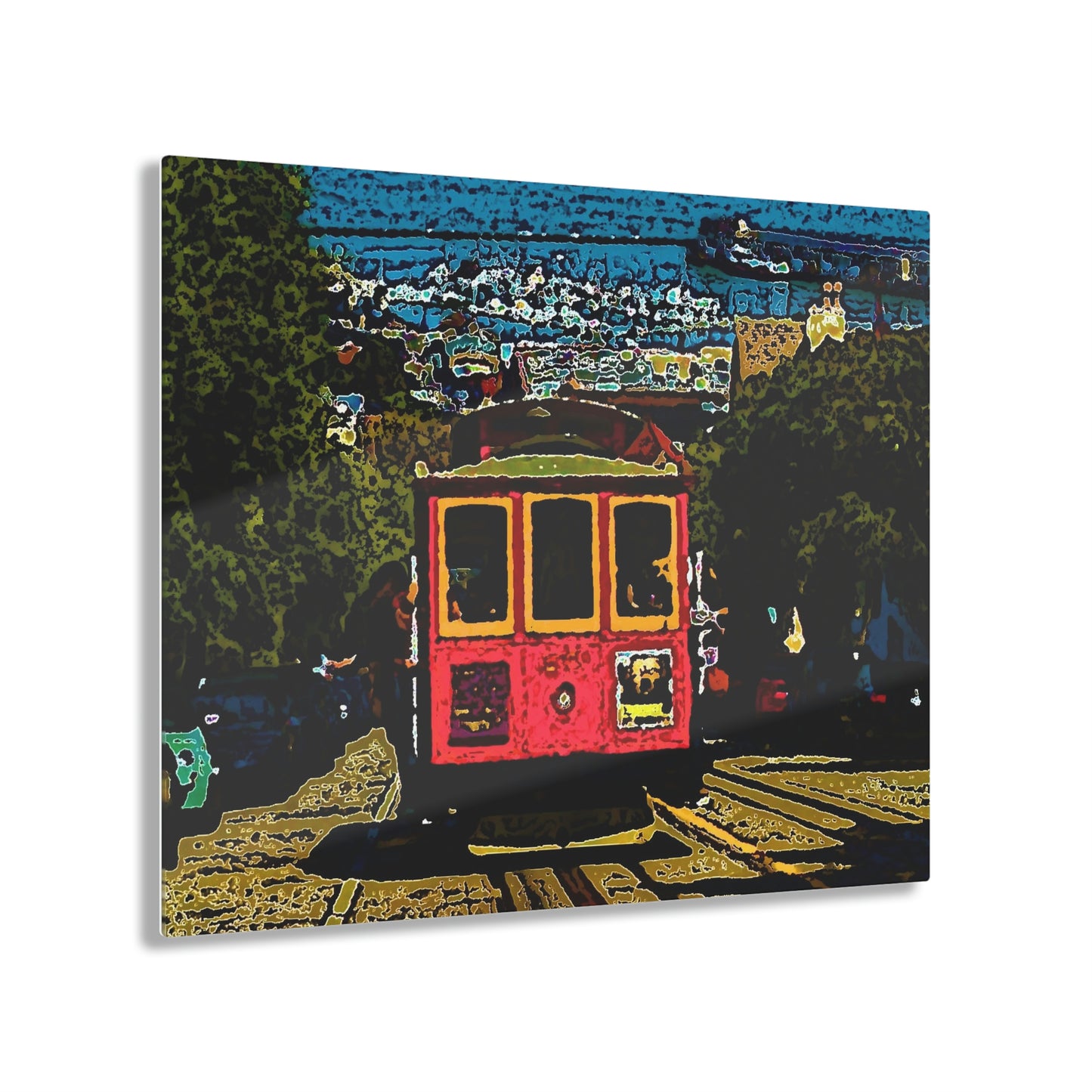Acrylic Prints ... San Francisco ... 'A Rice-A-Roni-Treat' ... "A Cable Car Classic" ... Family Archives: 1973 ... Original Works ...