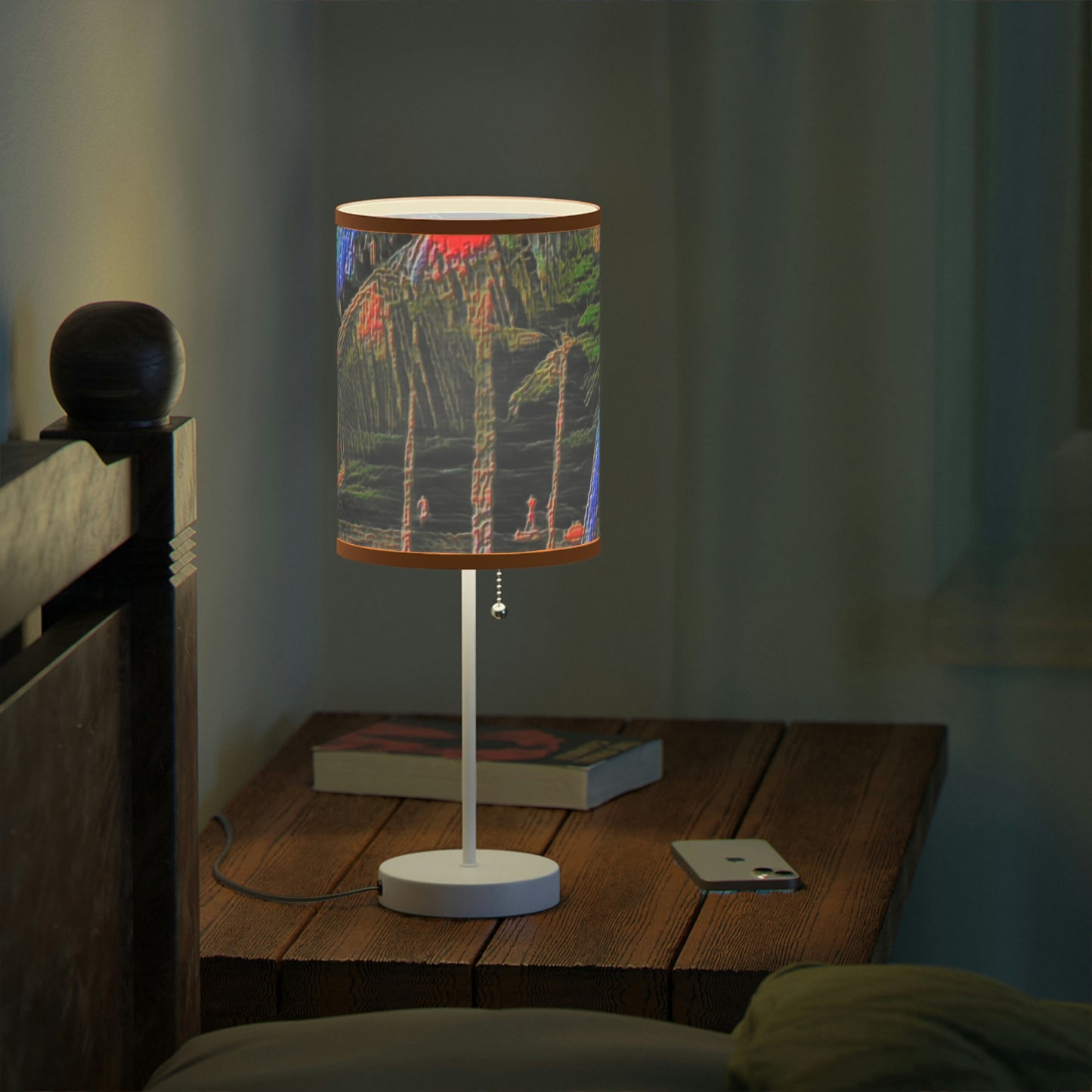 Lamp on a Stand, US|CA plug ... "The Royal Hawai'ian: Waikiki Beach_Beach" ... Honolulu, HI ... Ocotber 2014 (Halloween) ... Original Works ...