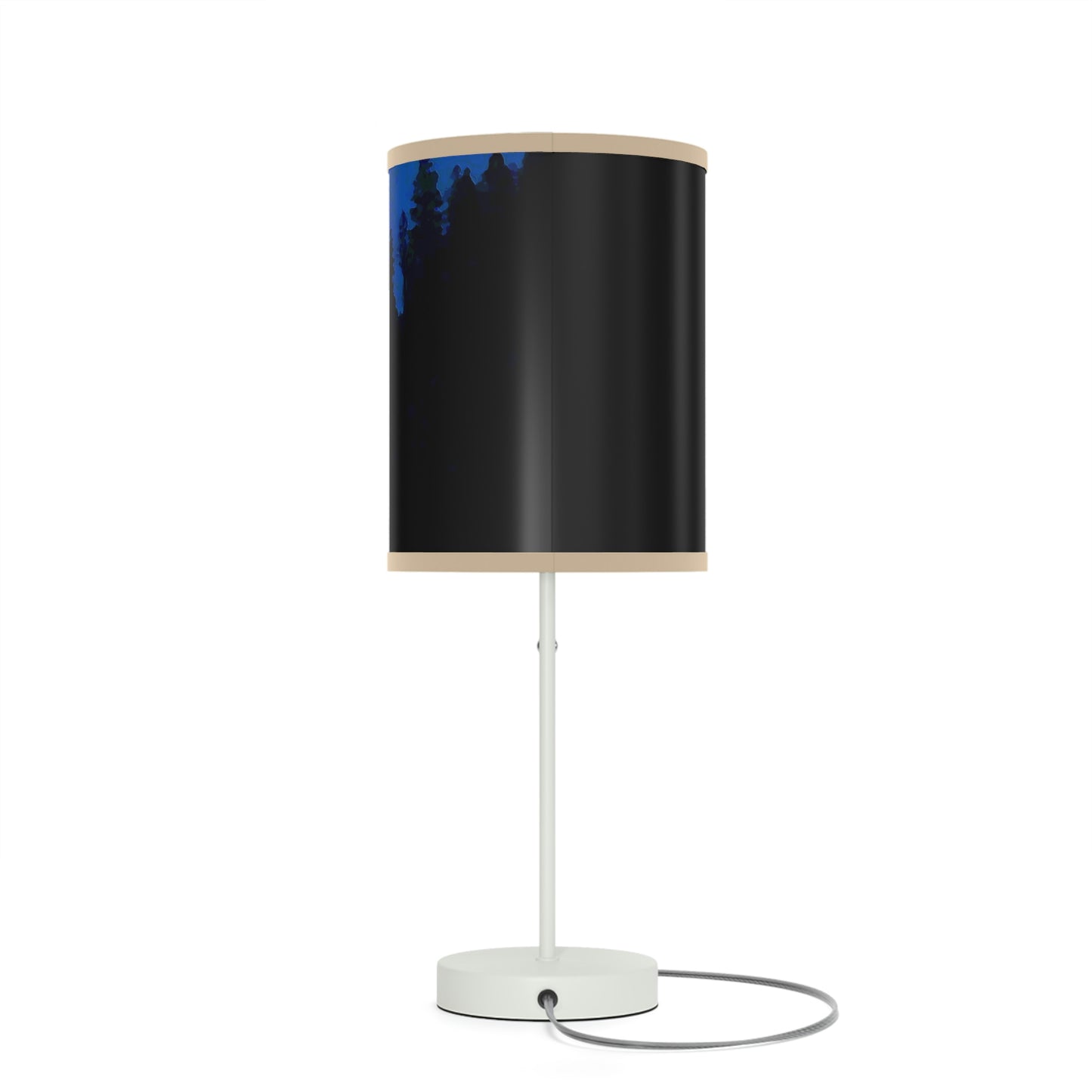 Lamp on a Stand, US|CA plug ... "The Road Home" ...' Over The River & Through The Woods To? ...' ... Moonscape Near Elk City, Idaho ... Original Works ... 5Jan23 ...
