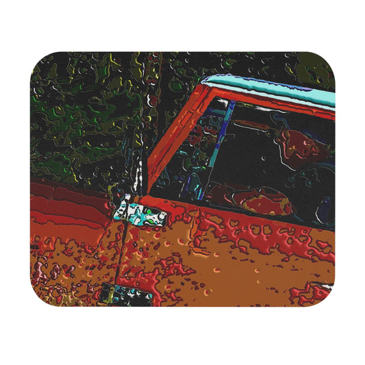 Mouse Pad (Rectangle) ... How-To-Drive-Idaho's-Mountain_Roads ... "Like A Professional" ... "Truckin' Like The Doo-Dah-Man" ...