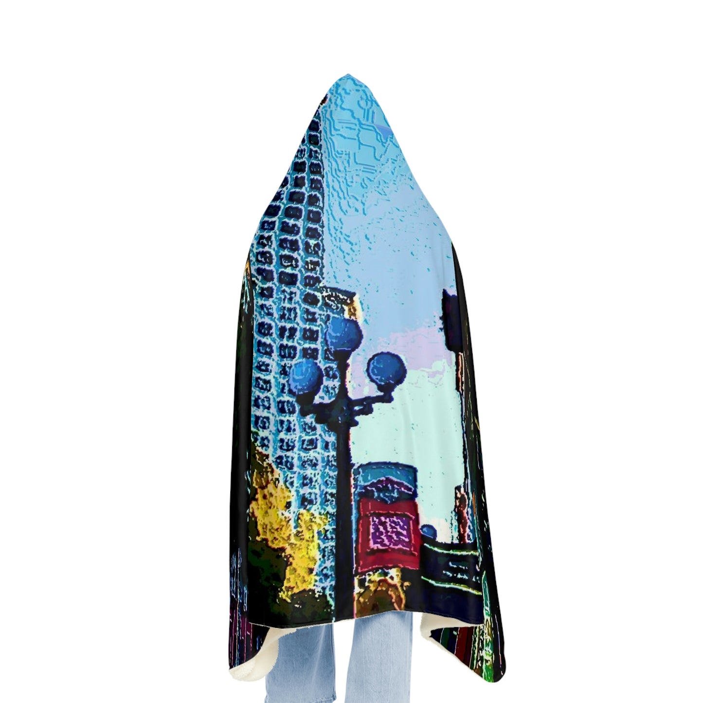 Snuggle Blanket ...  Pioneer Square & Smith Tower ... 'That World Famous View' ... Colleague Supplied Photo ... Original Works ...