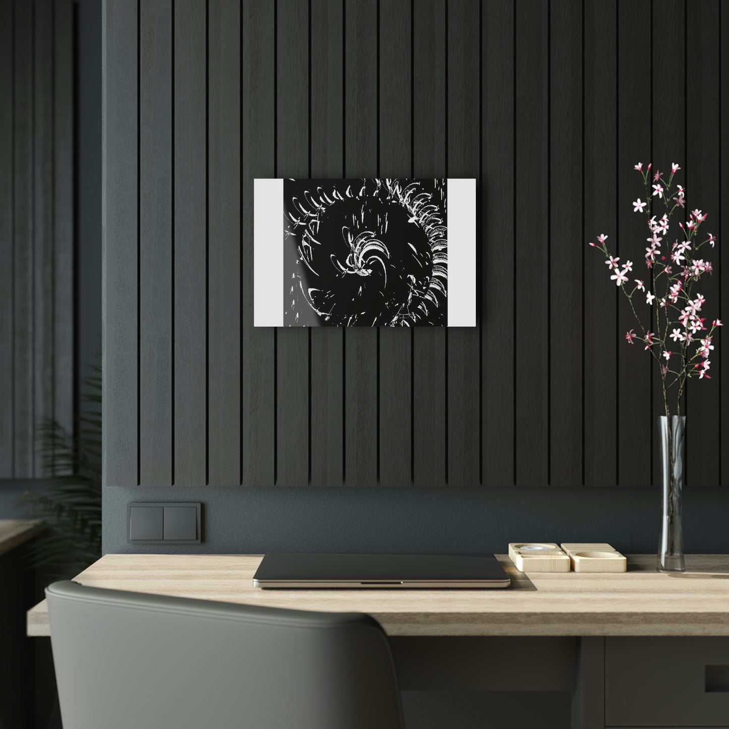 Acrylic Prints ... "Waning Moon" ... Central Idaho ... October 2022 ... Rendering Time: 22 Hours ... Original Works ...